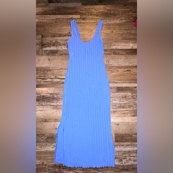 Aerie Blue Maxi Dress - Picture 3 of 9